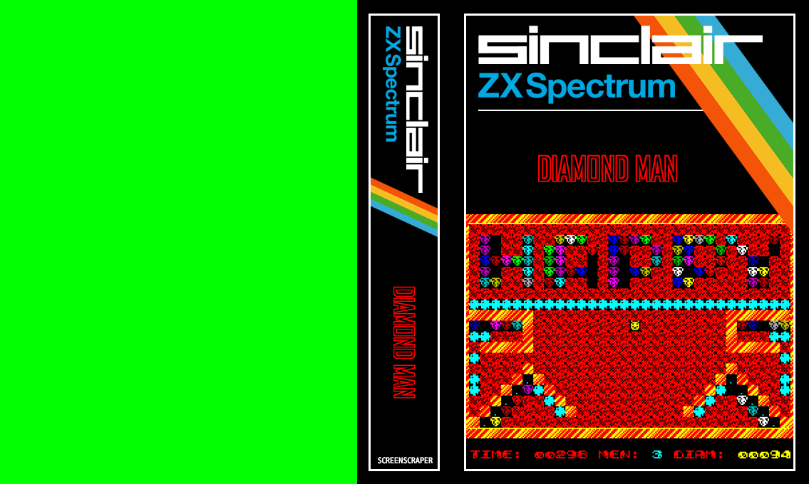 Diamond Man — box-texture (SS)