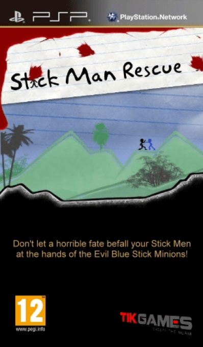 Stick Man Rescue — box-2D (EU)