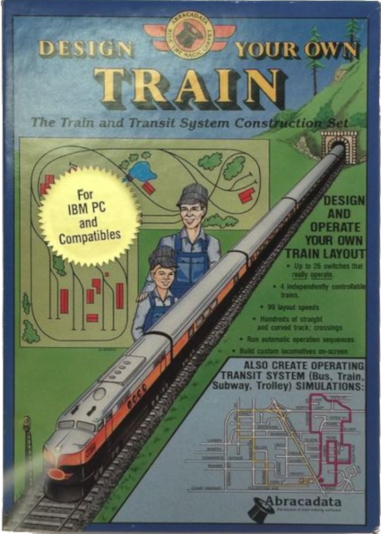 Design Your Own Train box art