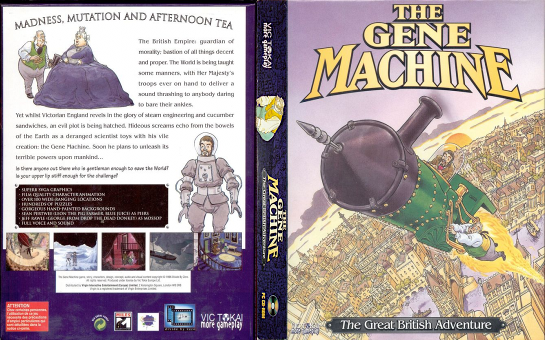 Gene Machine, The — box-texture (EU)