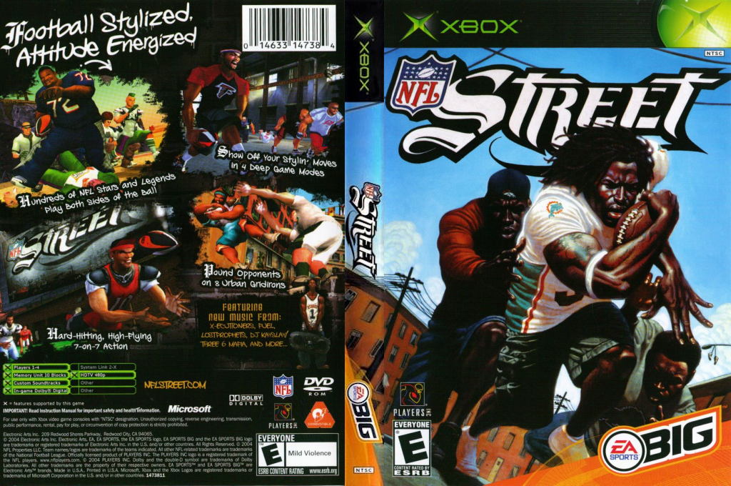 NFL Street — box-texture (US)