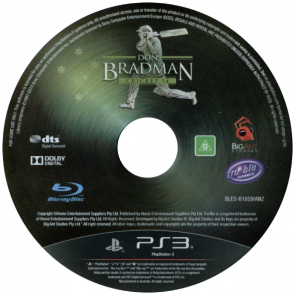 Don Bradman Cricket 14 — support-2D (AU)