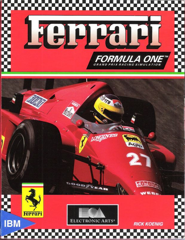 Ferrari Formula One box art