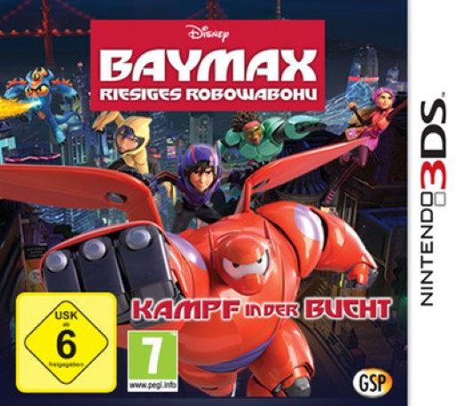 Big Hero 6 - Battle in the Bay — box-2D (DE)