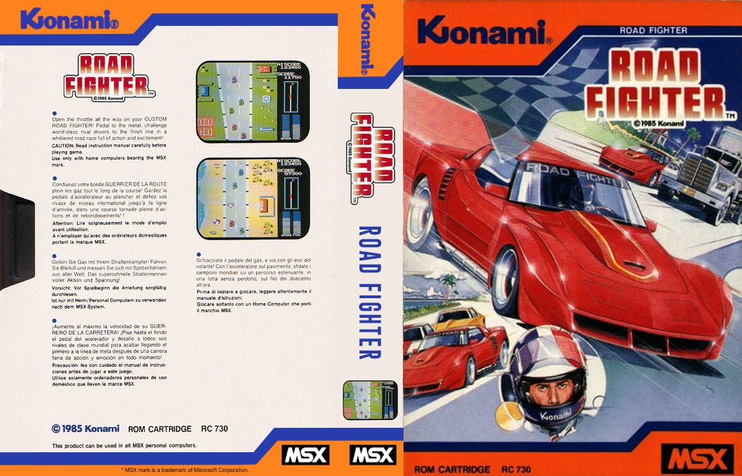 Road Fighter — box-texture (EU)