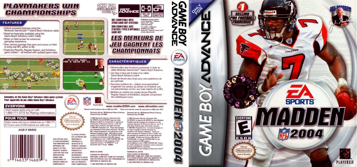 Madden NFL 2004 — box-texture (US)