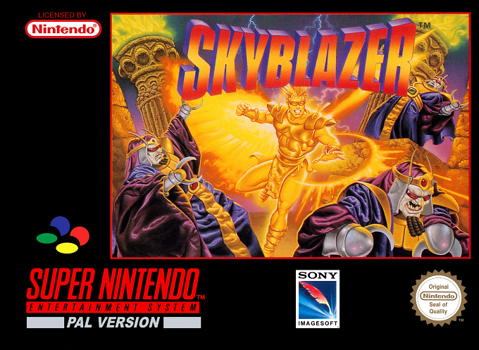 Skyblazer — box-2D (EU)