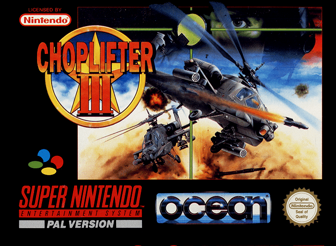Choplifter 3 — box-2D (EU)