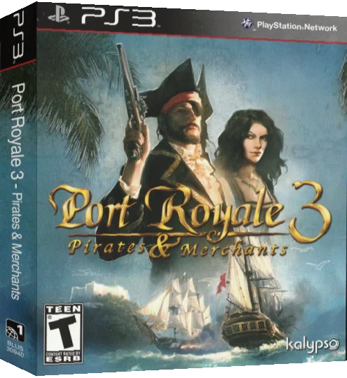 Port Royale 3 - Pirates & Merchants — box-3D (US)