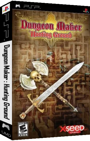 Dungeon Maker - Hunting Ground — box-3D (US)