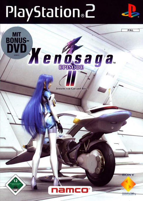 Xenosaga Episode II - Jenseits von Gut und Boese — box-2D (DE)