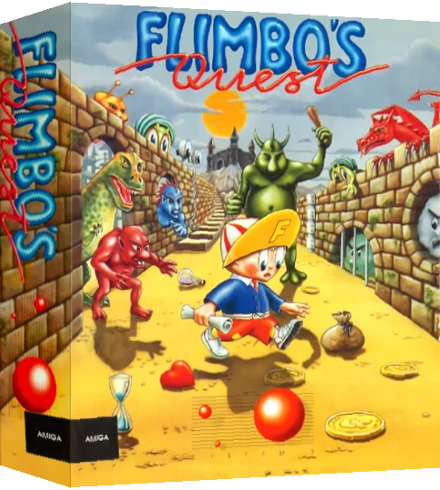Flimbo's Quest — box-3D (EU)