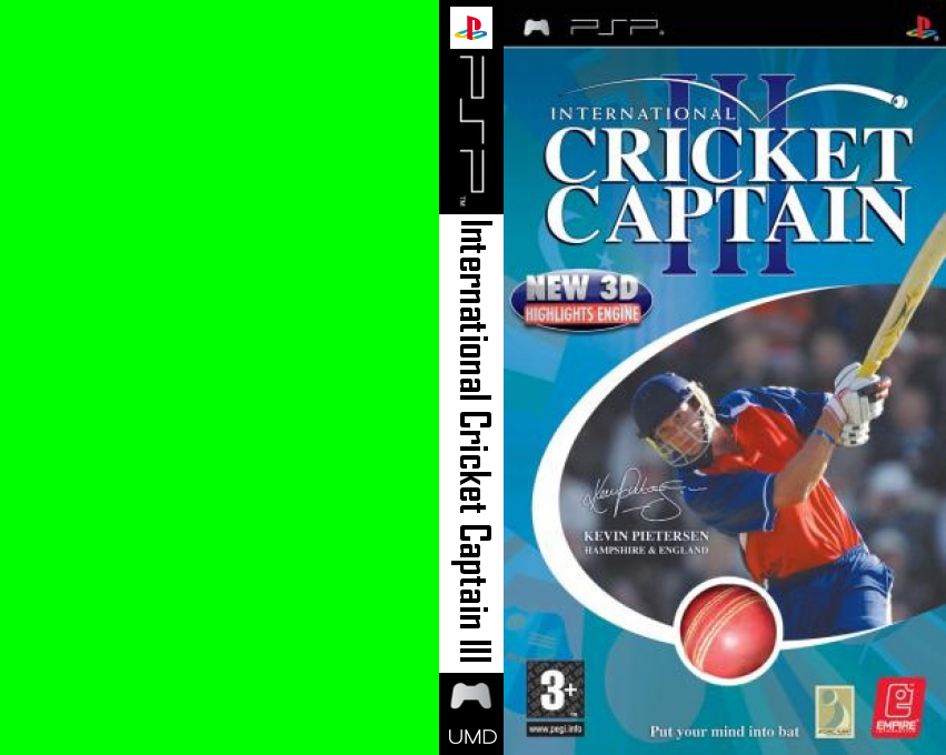 International Cricket Captain 3 — box-texture (EU)