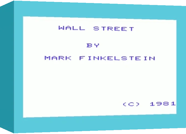 Wall Street — box-3D (WOR)