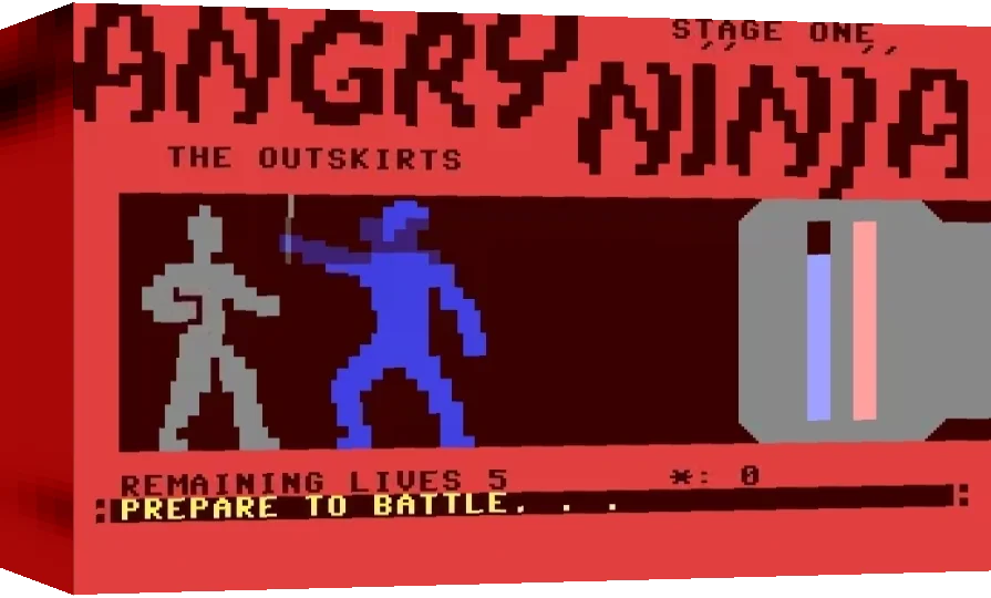 Angry Ninja — box-3D (WOR)