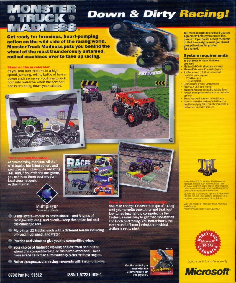 Monster Truck Madness — box-2D-back (US)