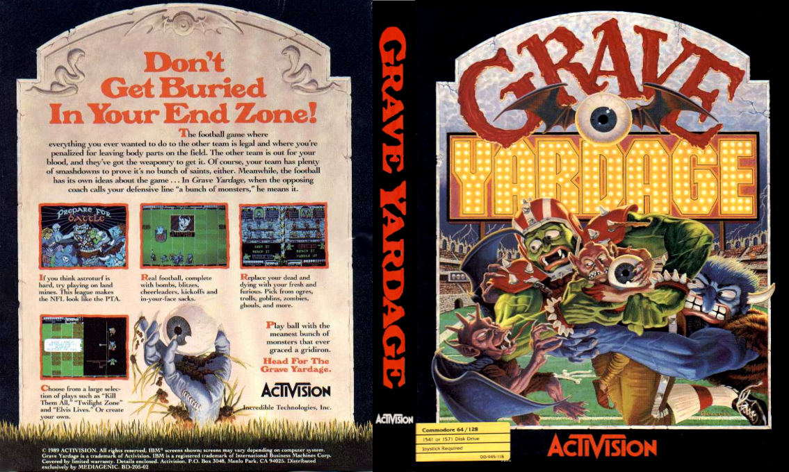 Grave Yardage — box-texture (US)