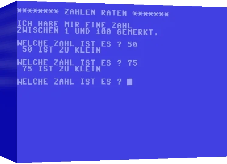 Zahlen raten — box-3D (WOR)