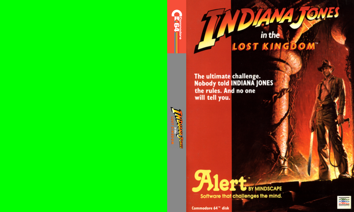 Indiana Jones in the Lost Kingdom — box-texture (US)