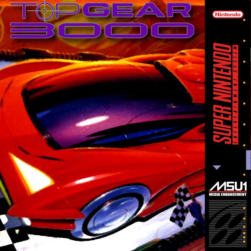Top Gear 3000 box art