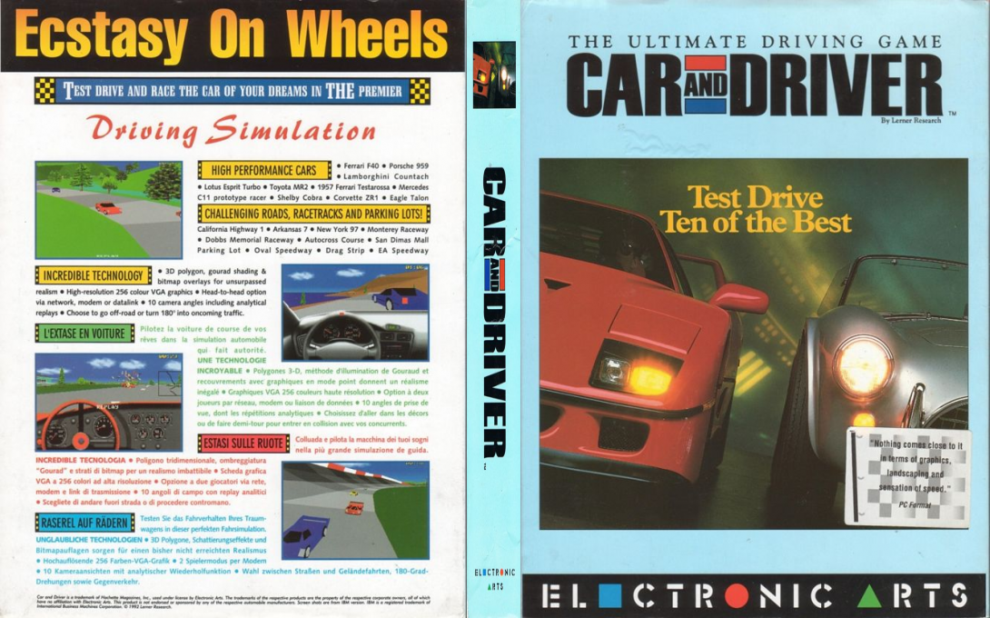 Car And Driver — box-texture (EU)