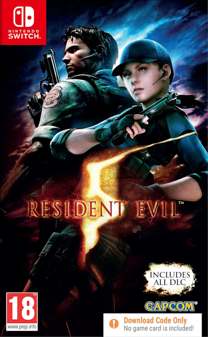 Resident Evil 5 box art