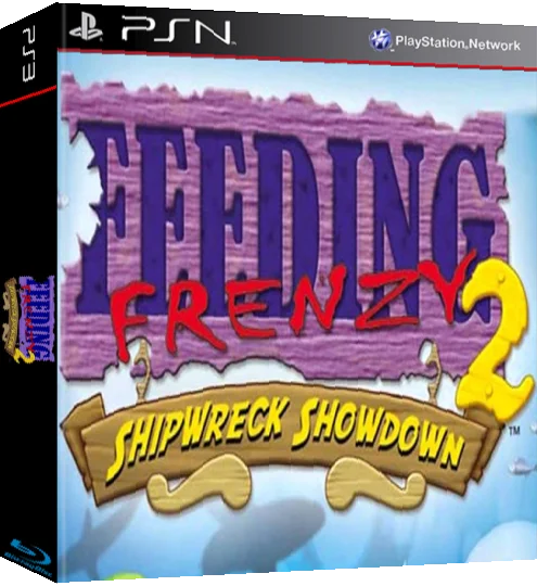 Feeding Frenzy 2 - Shipwreck Showdown — box-3D (WOR)