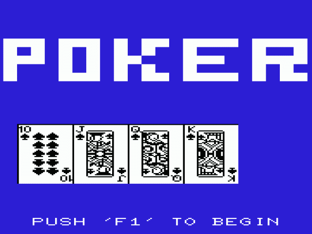 Draw Poker — sstitle (WOR)