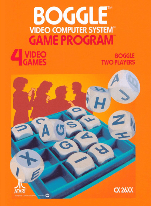 Boggle box art