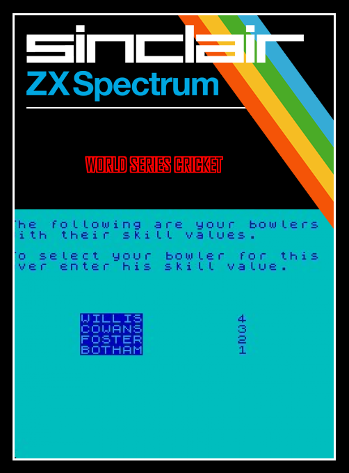 World Series Cricket — box-2D (SS)