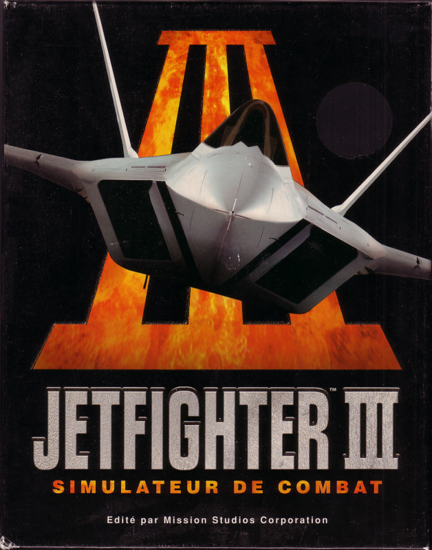 Jetfighter 3 Platinum — box-2D (FR)