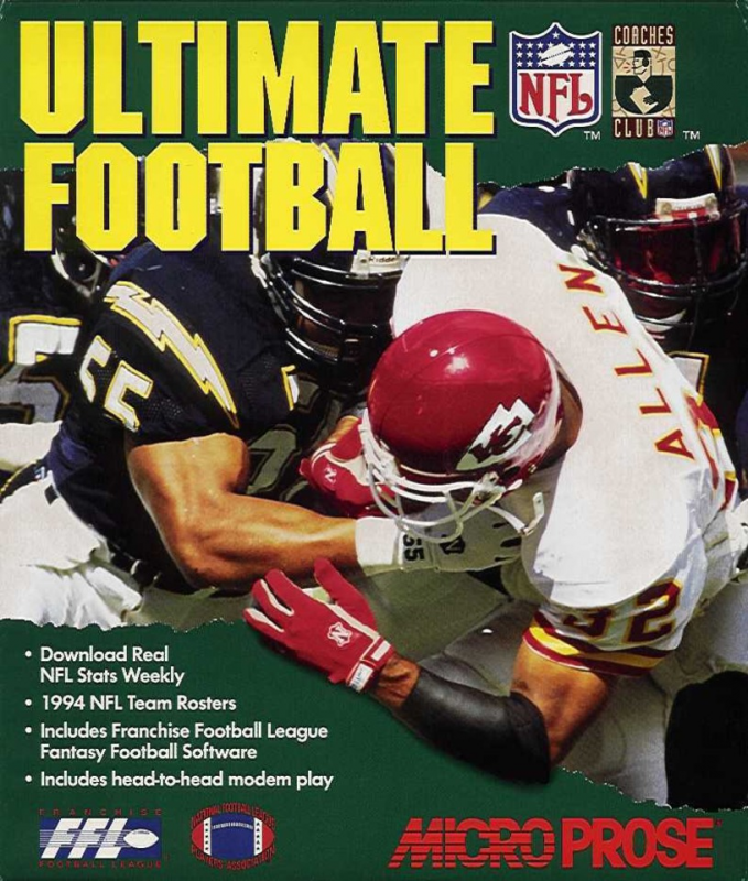 Ultimate Nfl Coaches Club Football box art