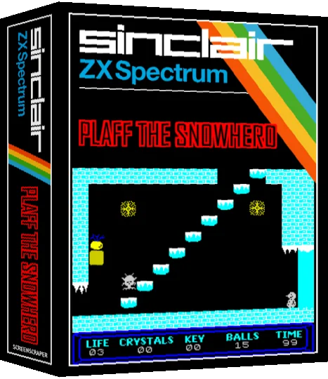 Plaff the Snowhero — box-3D (SS)