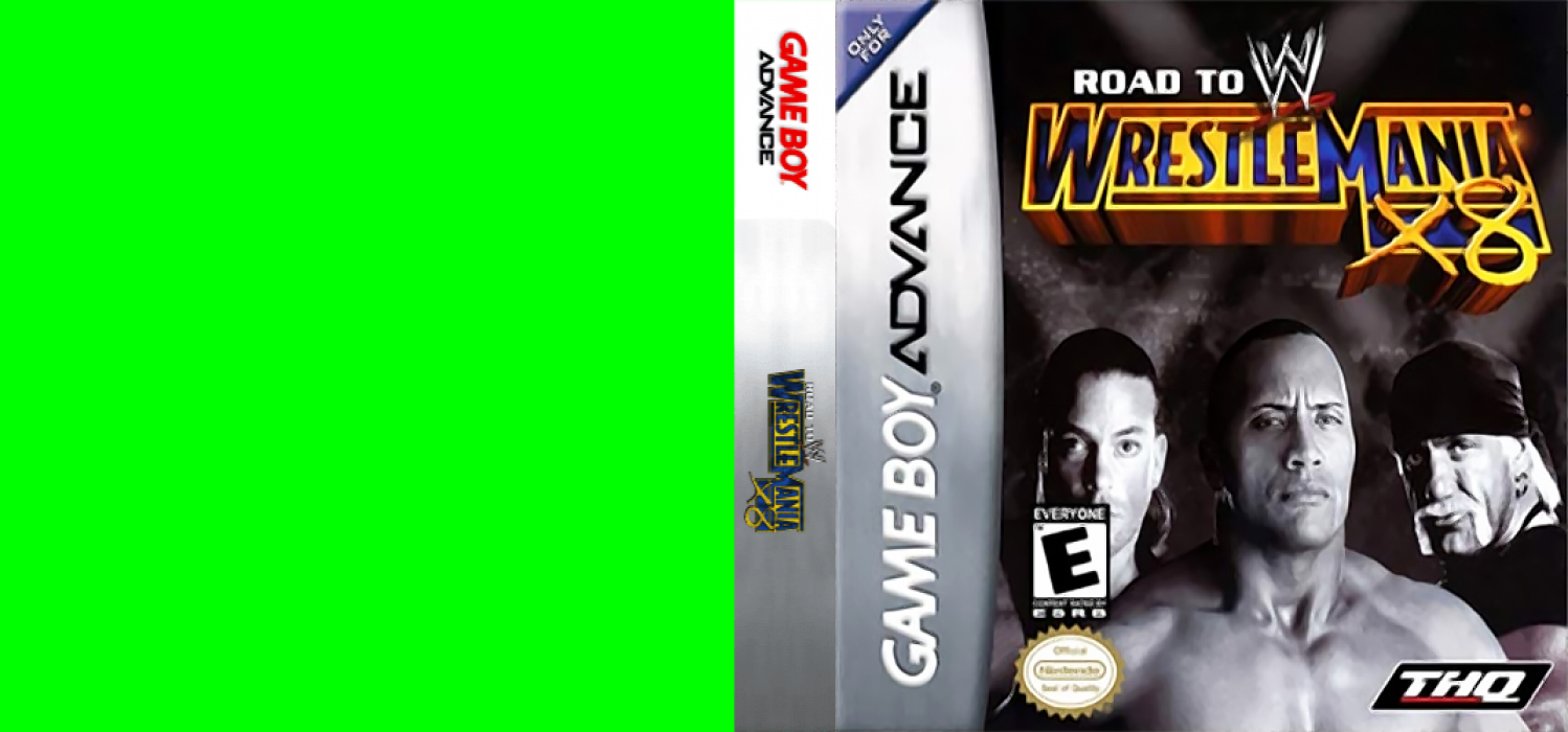 WWE - Road To Wrestlemania X8 — box-texture (US)