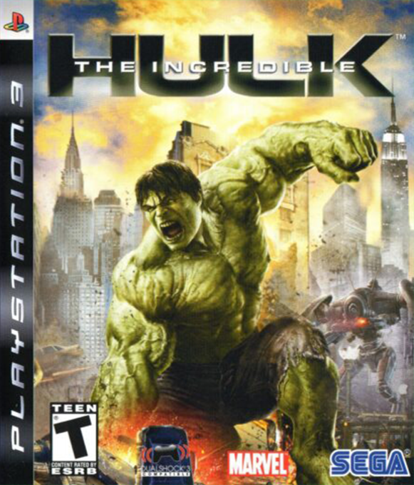 Incredible Hulk, The box art