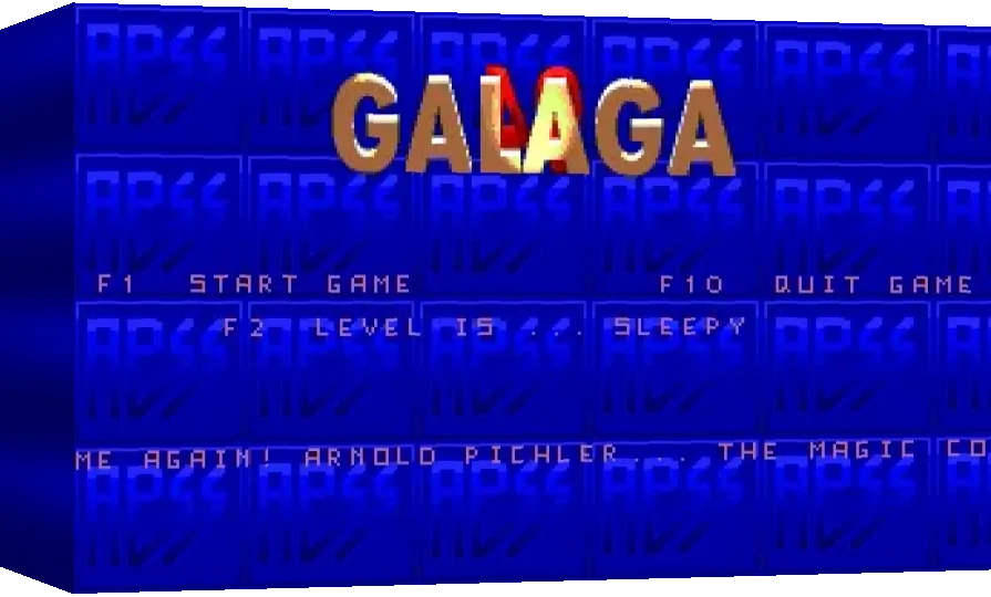 Galaga 94 — box-3D (WOR)