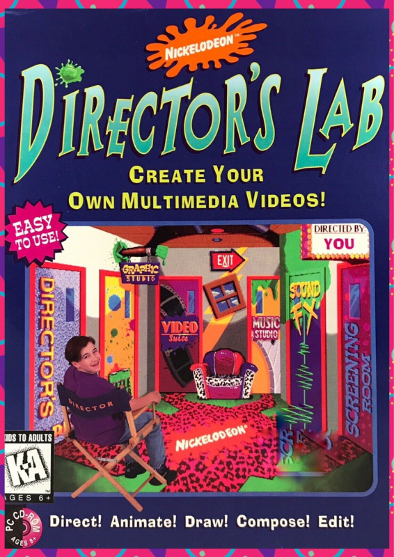 Nickelodeon Director's Lab box art