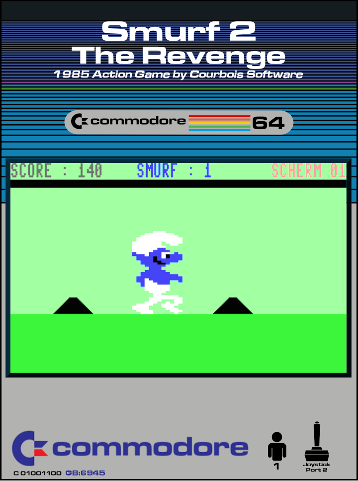 Smurf 2 : The Revenge box art