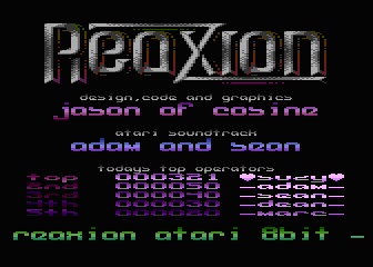 Reaxion — sstitle (WOR)