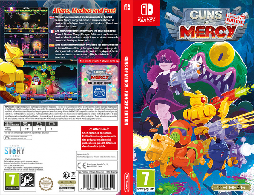 Guns of Mercy - Rangers Edition — box-texture (EU)