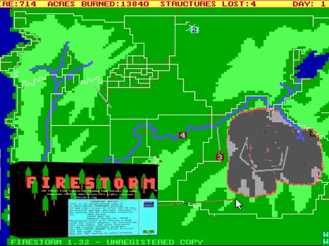 Firestorm : The Forest Fire Simulation Program — mixrbv2 (WOR)