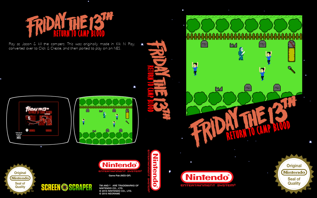 Friday the 13th - Return to Camp Blood — box-texture (SS)