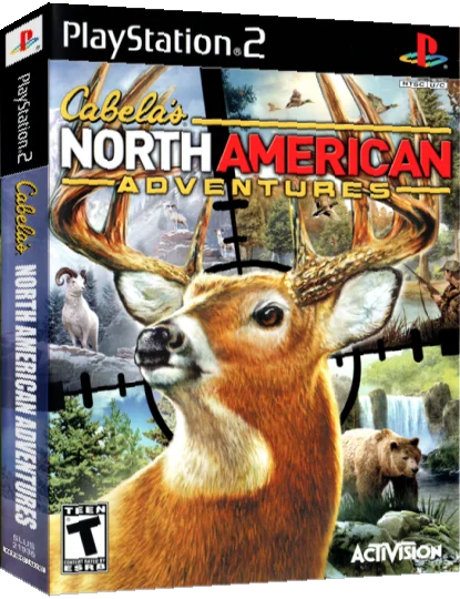 Cabela's North American Adventures — box-3D (US)