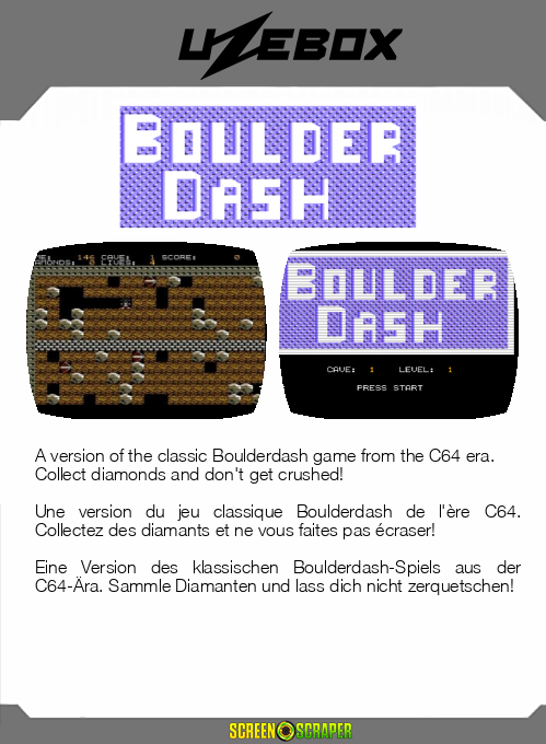 Boulder Dash — box-2D-back (SS)