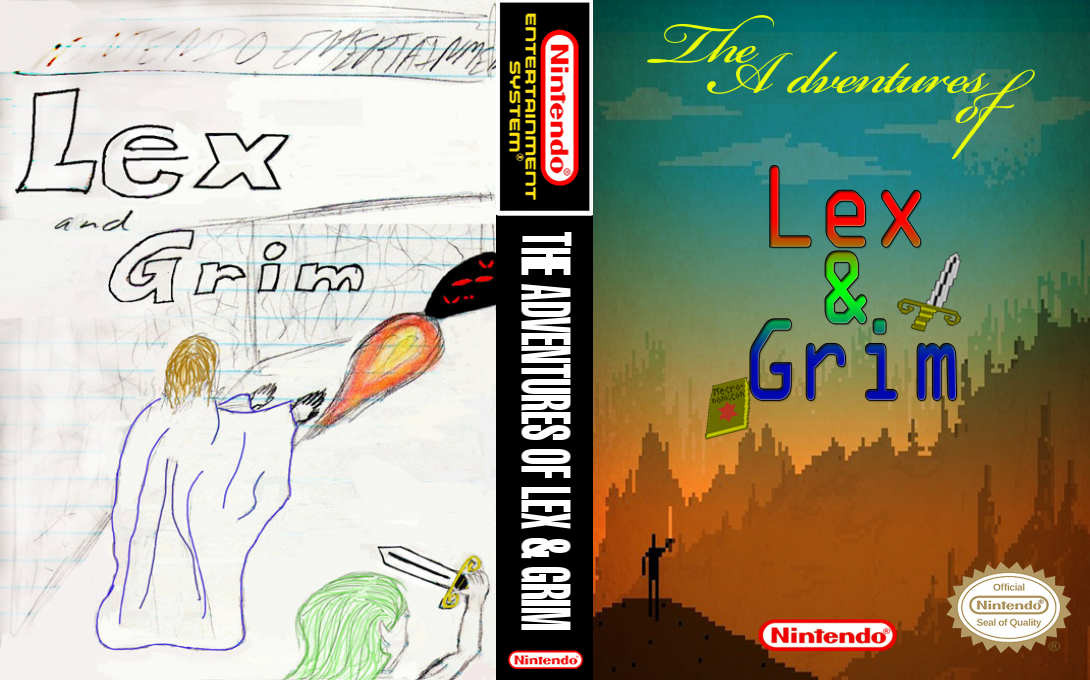 Adventures of Lex and Grim, The — box-texture (WOR)