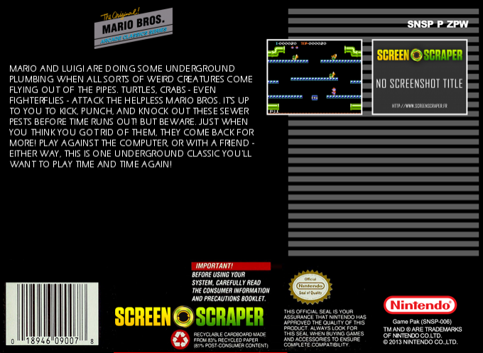 Mario Bros. — box-2D-back (WOR)