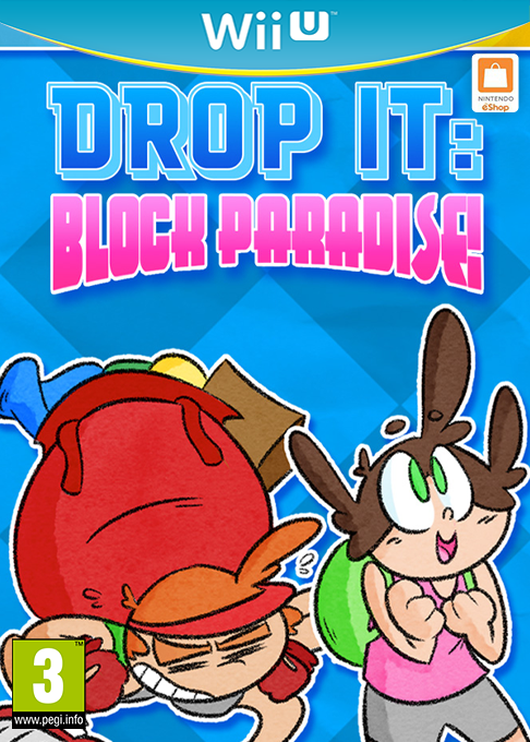Drop It - Block Paradise! — box-2D (EU)