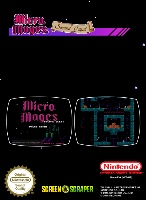 Micro Mages - Second Quest — box-2D-back (SS)