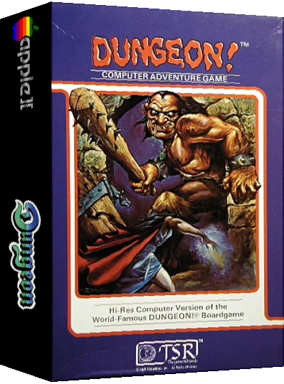 Dungeon! — box-3D (US)