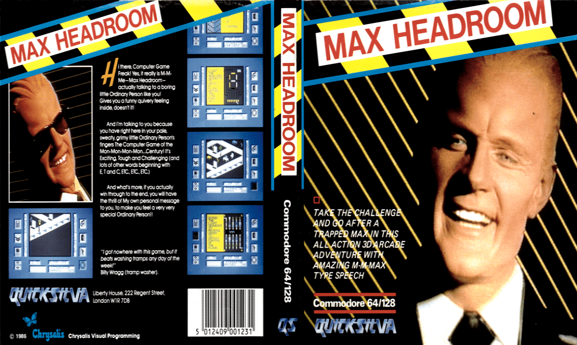 Max Headroom — box-texture (EU)